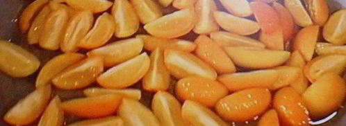 шоколадное суфле под кофейным сабайоном с пряным кумкватом. Шаг 8