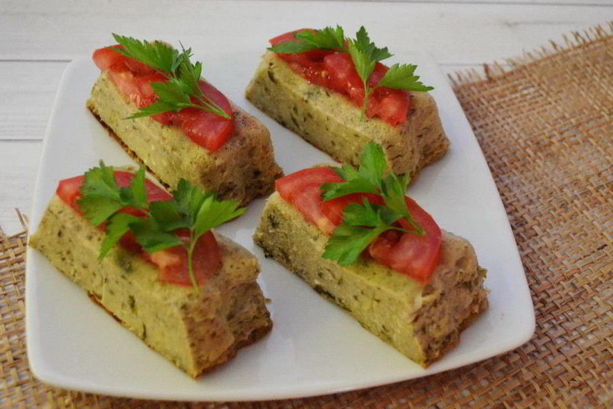 Рецепт суфле из кабачков и белых грибов