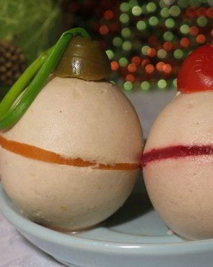 Суфле с тунцом Елочный шар