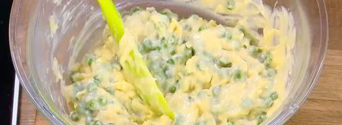 суфле с зеленым горошком. Шаг 9