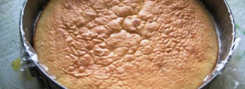 торт-суфле с фруктами. Шаг 7