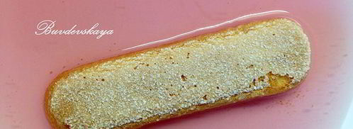 фиалковое тирамису без сырых яиц. Шаг 10