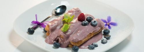 фиалковый тирамису. Шаг 5