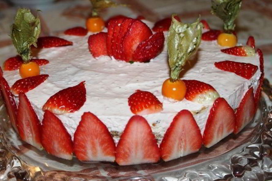 Рецепт кофейно-клубничного тирамису