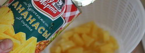 тирамису ананасовое. Шаг 8