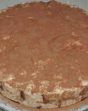 Тирамису без Савоярди