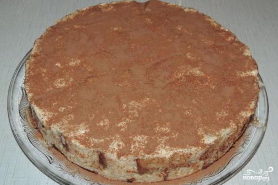 Рецепт тирамису без савоярди