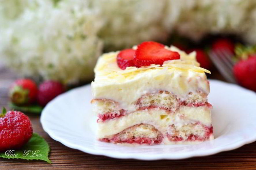 Рецепт тирамису клубничный