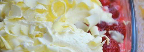 тирамису с клубникой и белым шоколадом. Шаг 6