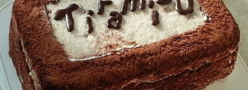 творожный тирамису с кусочками какао-желе. Шаг 12