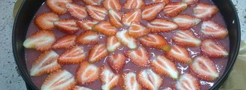 творожный десерт клубничное настроение. Шаг 10