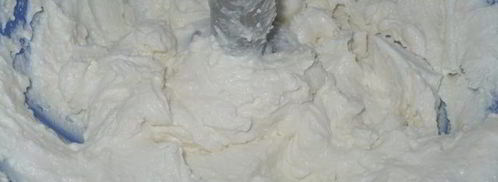 творожный десерт с вяленой клюквой. Шаг 3