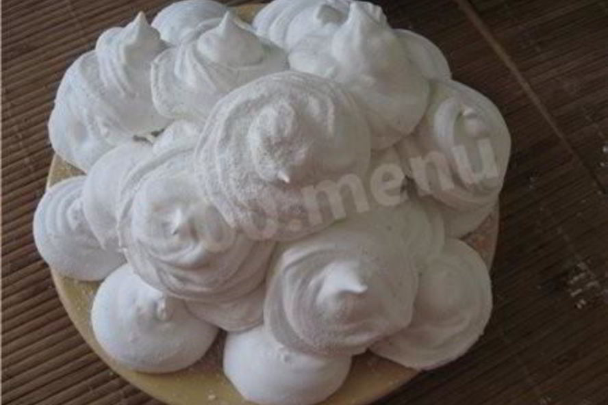 Рецепт белого зефира воздушного