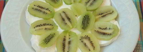 десерт из зефира с фруктами. Шаг 4