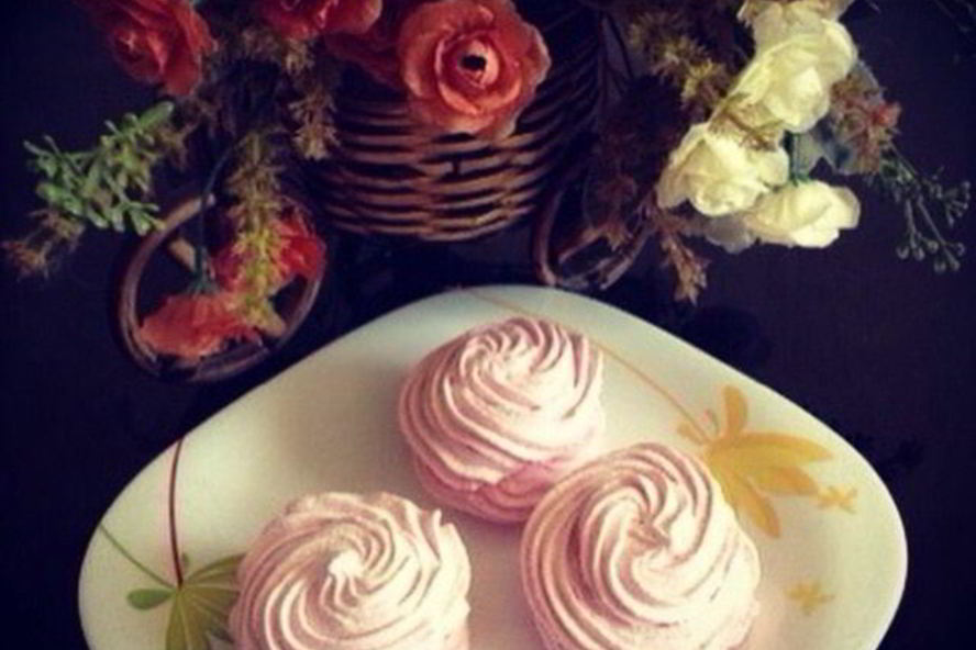 Рецепт клюквенного зефира