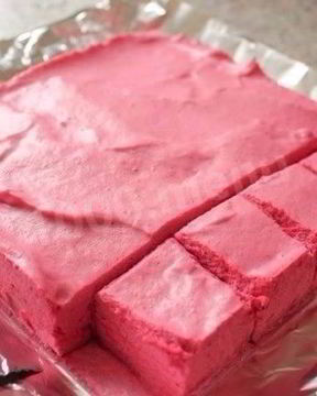 Малиновый зефир из малины