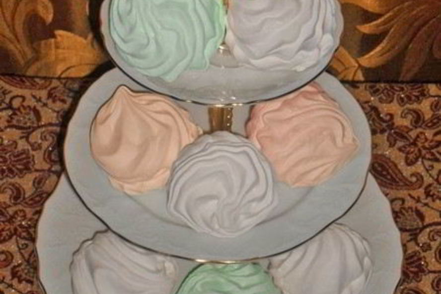 Рецепт разноцветного домашнего зефира