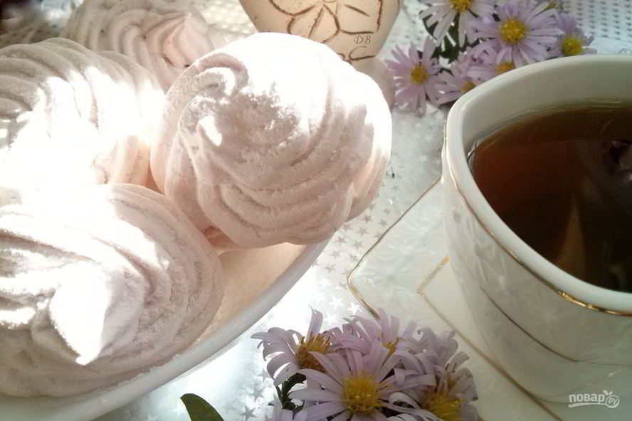 Рецепт зефира из яблочного джема