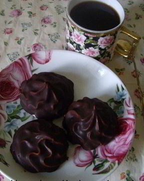 Зефир малиновый в шоколаде