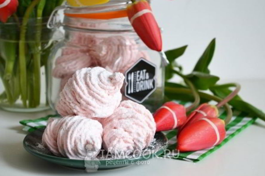 Рецепт зефира на желатине