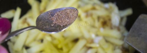 азу из говядины с солеными огурцами. Шаг 16