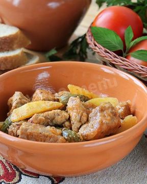 Азу из говядины в мультиварке