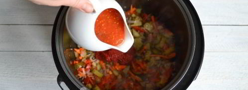 азу из индейки в мультиварке. Шаг 14