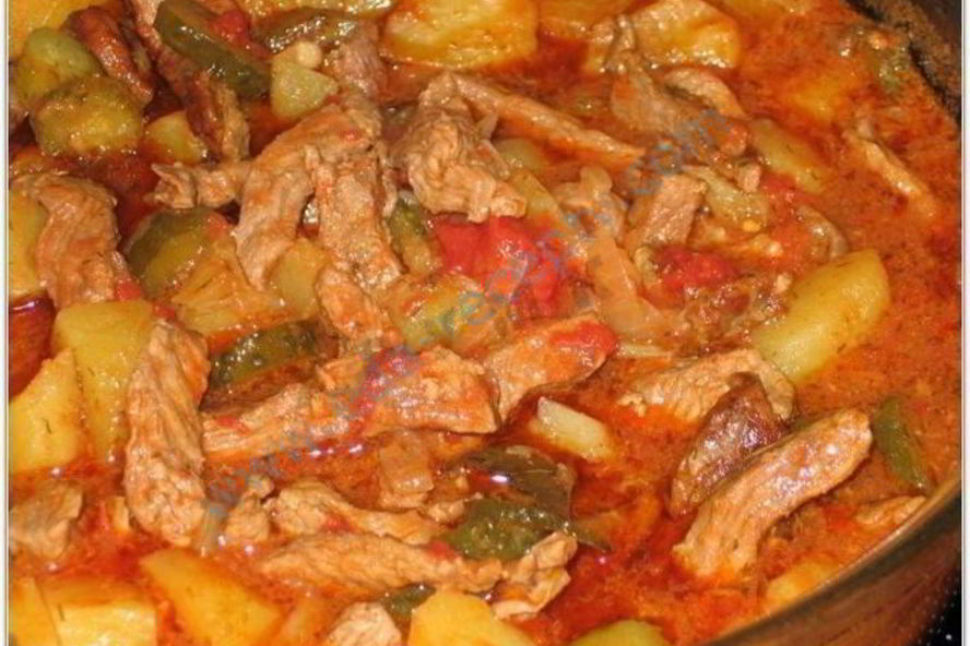 Рецепт азу из кабана