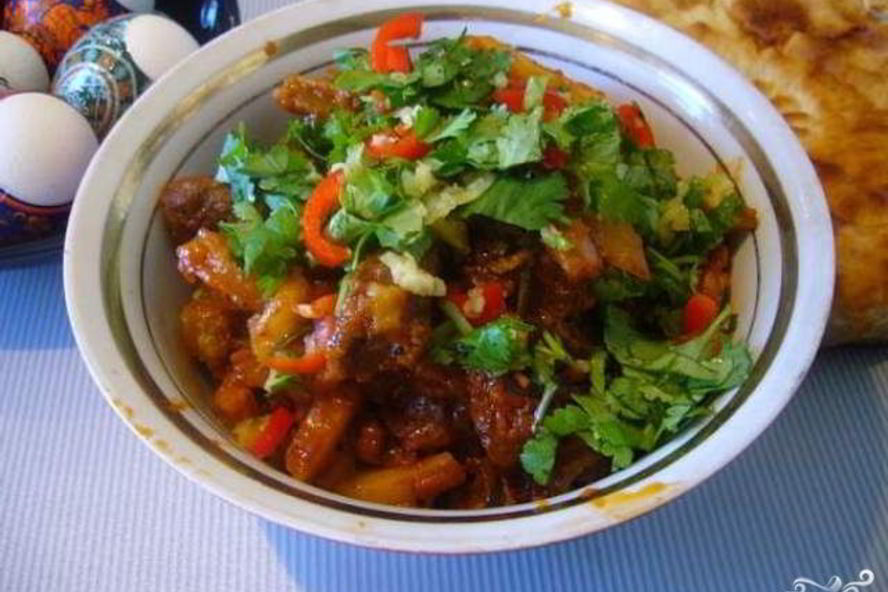 Рецепт азу из конины по-татарски