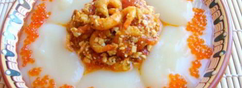 азу из креветок с тофу и пикантным гарниром. Шаг 15