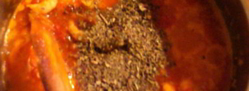 азу из креветок с тофу и пикантным гарниром. Шаг 9