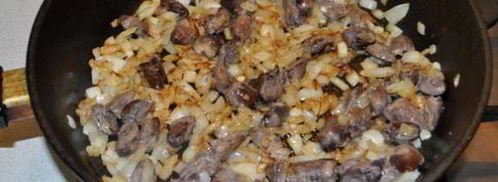 азу из куриных потрошков. Шаг 3