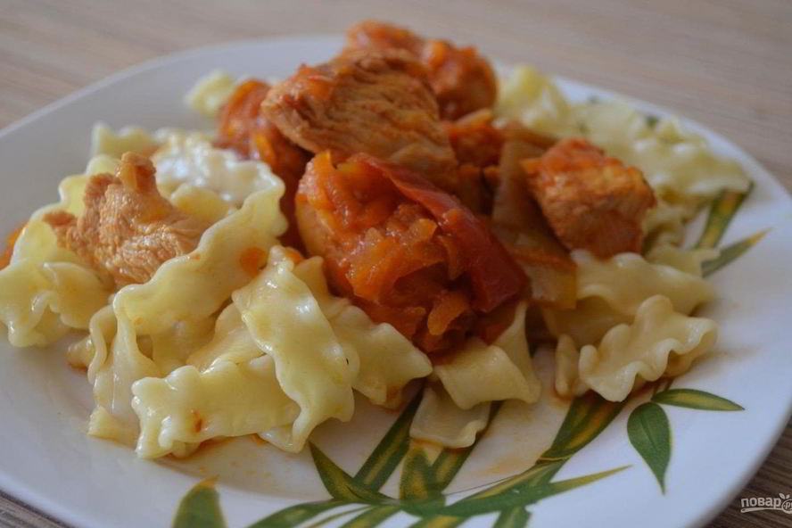 Рецепт азу из мяса индейки