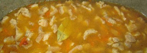 азу из свинины с солеными огурцами. Шаг 5