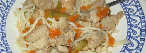 азу из свинины с солеными огурцами. Шаг 9