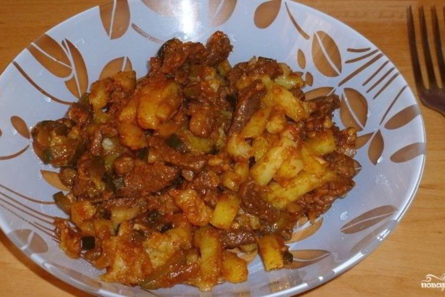 Рецепт азу по-домашнему