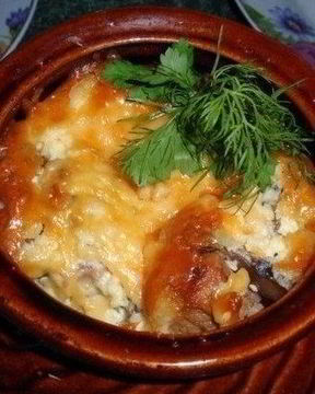 Азу по-татарски в горшочке