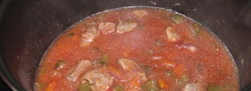 азу по-татарски в мультиварке. Шаг 14