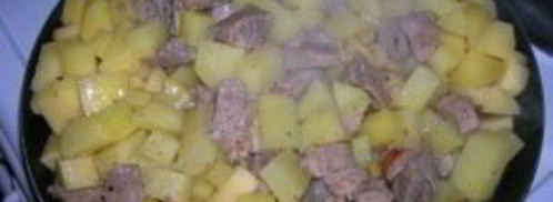 азу с картошкой. Шаг 5