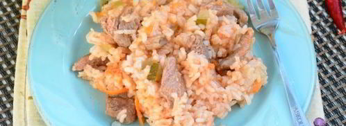 азу с рисом. Шаг 10