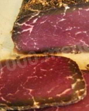 Бастурма из говядины по-армянски