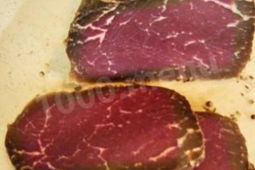 Рецепт бастурмы из говядины по-армянски