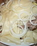 Бешбармак из баранины в мультиварке