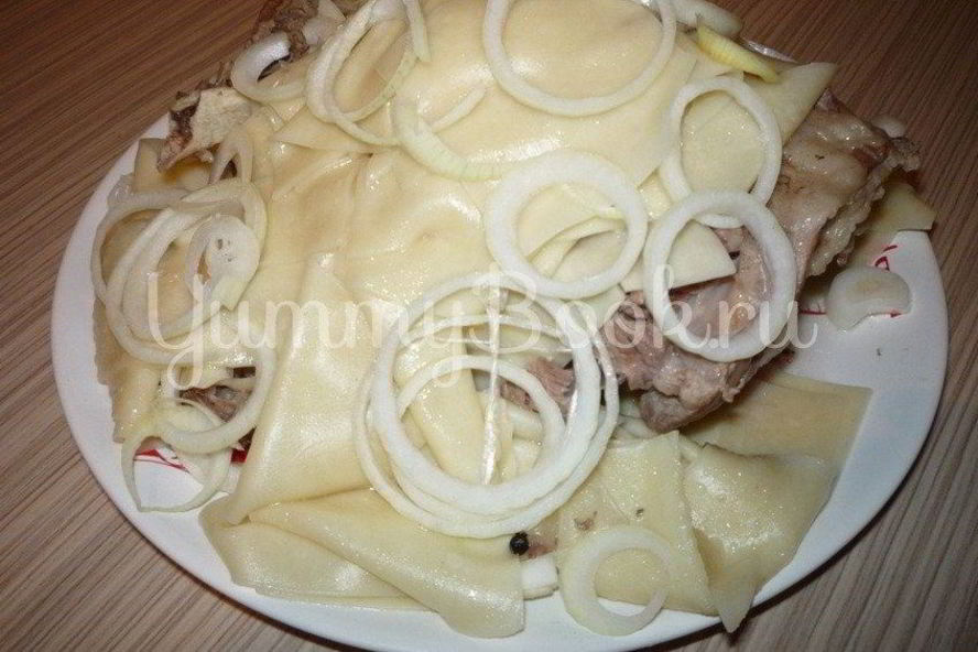 Рецепт бешбармака из баранины в мультиварке