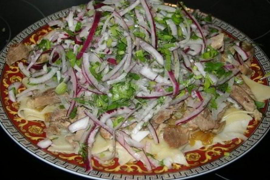 Рецепт бешбармака из баранины