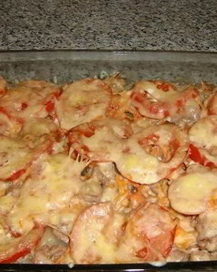 Бешбармак из фарша