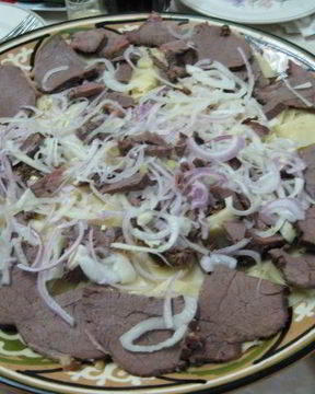 Бешбармак из конины