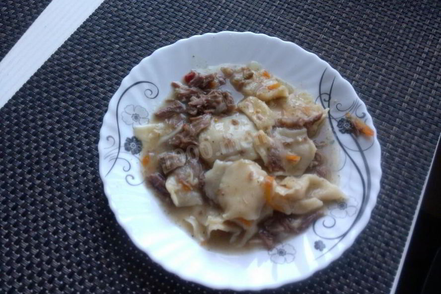 Рецепт бешбармака из мяса
