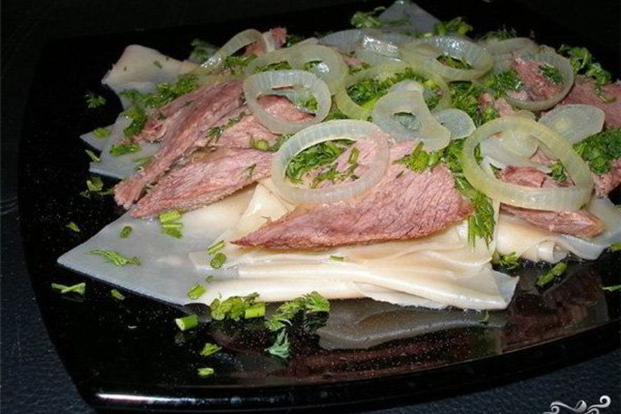 Рецепт бешбармака из свинины