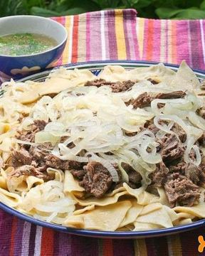 Бешбармак по-казахски